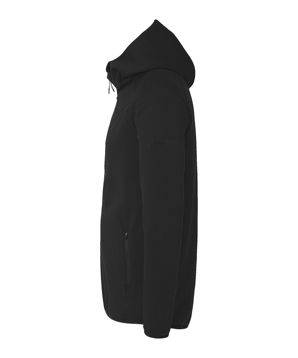 uhlsport Giacca con cappuccio nero C01 - nero