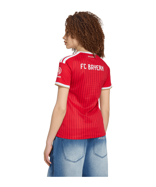 adidas FC Bayern München Trikot Home 2026/2027 Damen Rot - rot