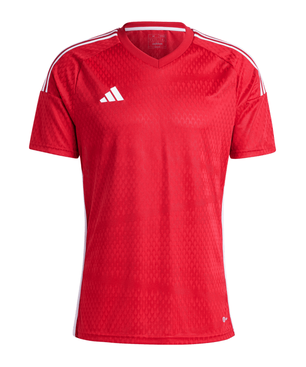 adidas Tiro 23 Competition Match Trikot Rot Weiss - rot