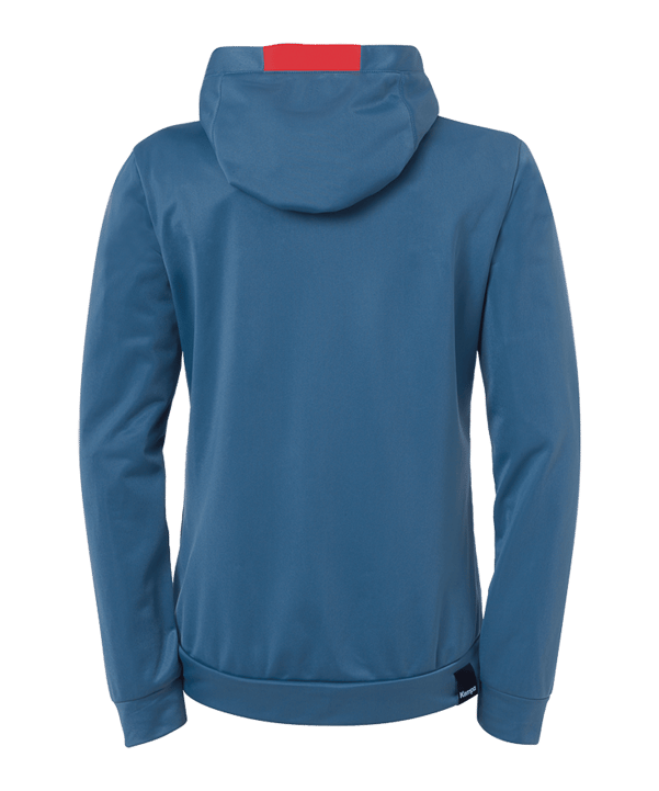 Kempa Player Kapuzenjacke Damen Grau Rot F08 - grau