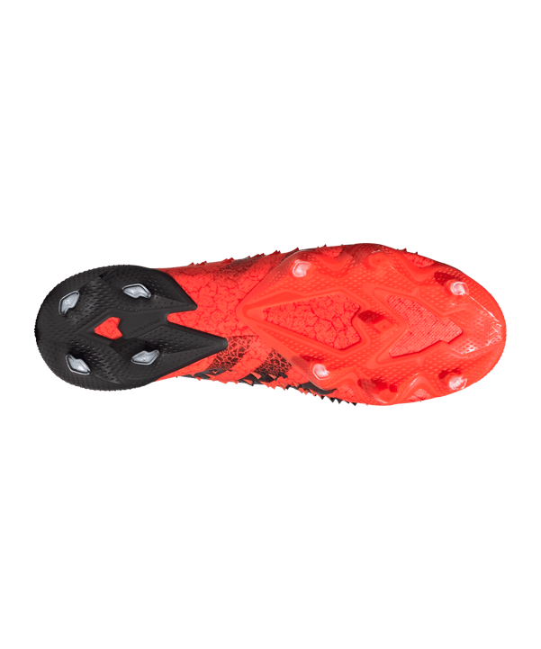 adidas Predator FREAK.1 FG Meteorite Rot Schwarz - rot