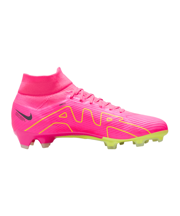 Nike Air Zoom Mercurial Superfly IX Pro FG Luminous Pink Gelb F605 - rosa