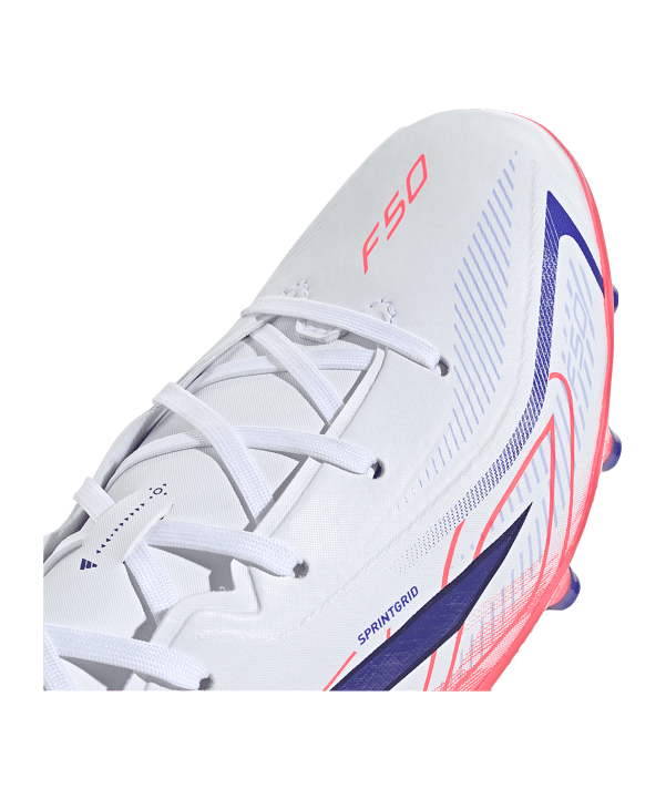 adidas F50 Hyperfast League AG Chaos vs Control Bambini Bianco - bianco