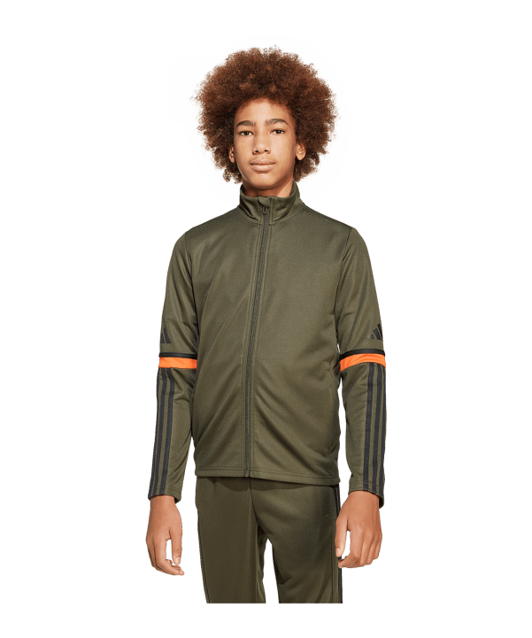 adidas Squadra 25 Trainingsjacke Kids Grün - gruen
