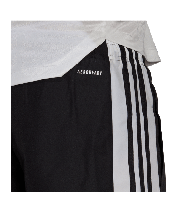 adidas Squadra 21 DT Short Schwarz Weiss - schwarz