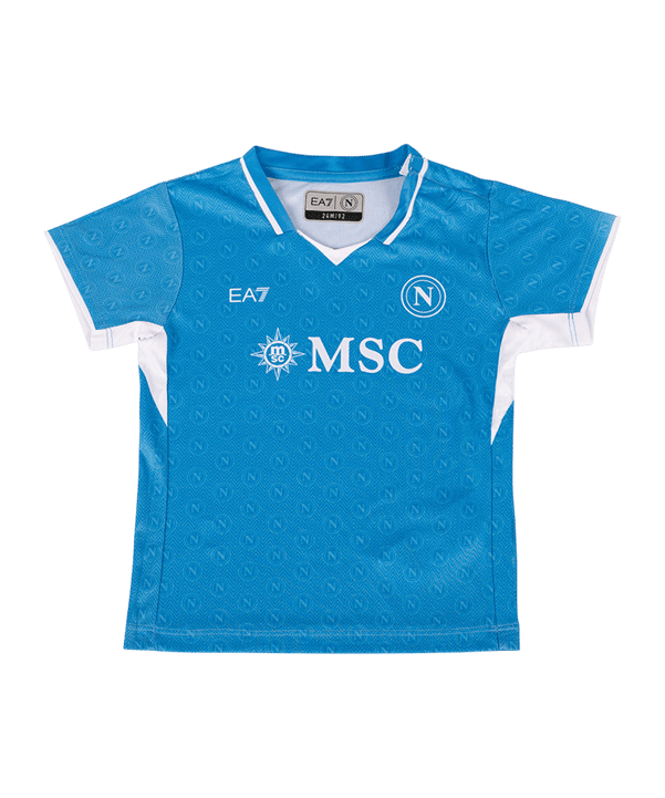 EA7 SSC Neapel Babykit Home 2024/2025 Blau - blau