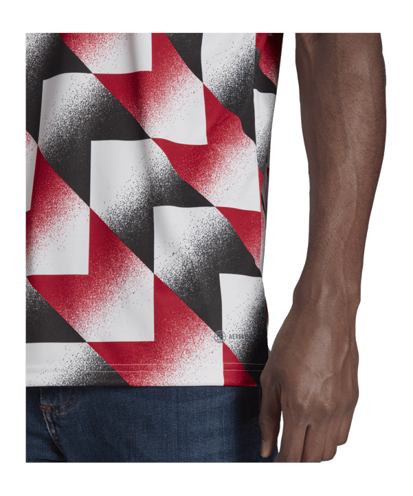 adidas Manchester United Prematch Shirt 2022/2023 Weiss - weiss