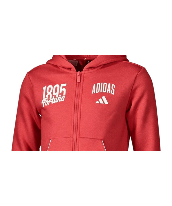 adidas Fortuna Düsseldorf Löwenzahnweg Felpa Kids Rosso - rosso