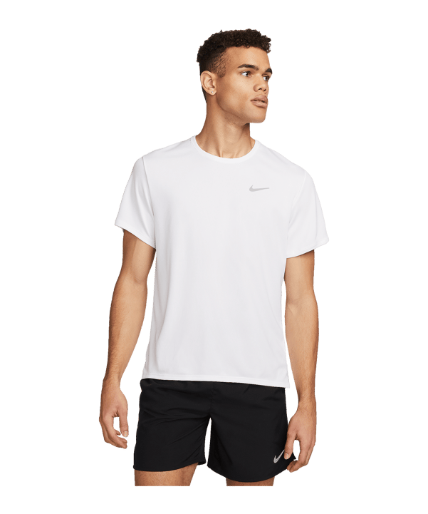 Nike Miler UV T-Shirt Weiss F100 - weiss