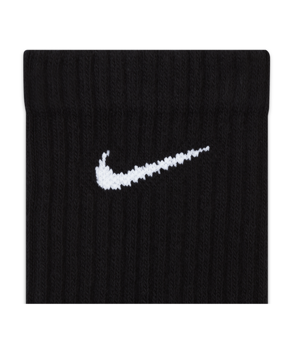 Nike Everyday Cushion Crew 3er Pack Socken F010 - schwarz