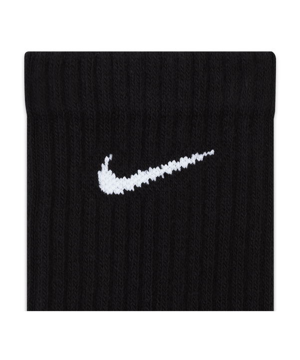 Chaussettes Nike Everyday Cushion Crew pack de 3 - noir