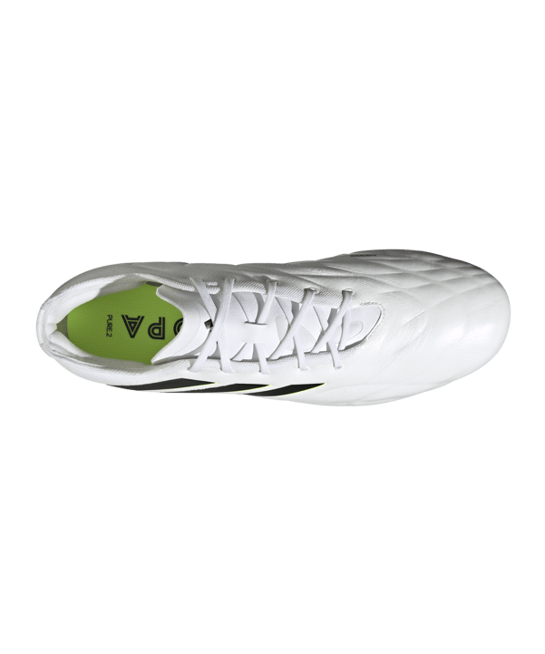 adidas COPA Pure.2 FG Crazyrush Weiss Schwarz Gelb - weiss