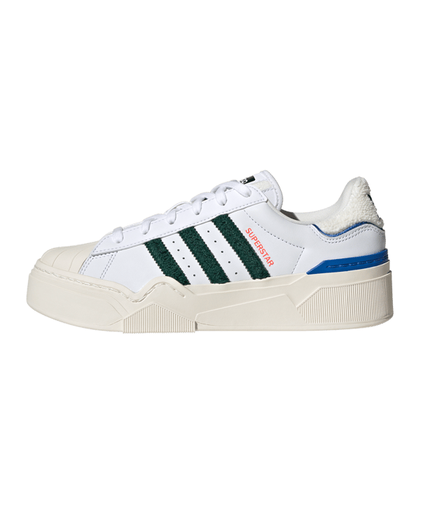 adidas Originals Superstar BonegaDamen Weiss Grün - weiss