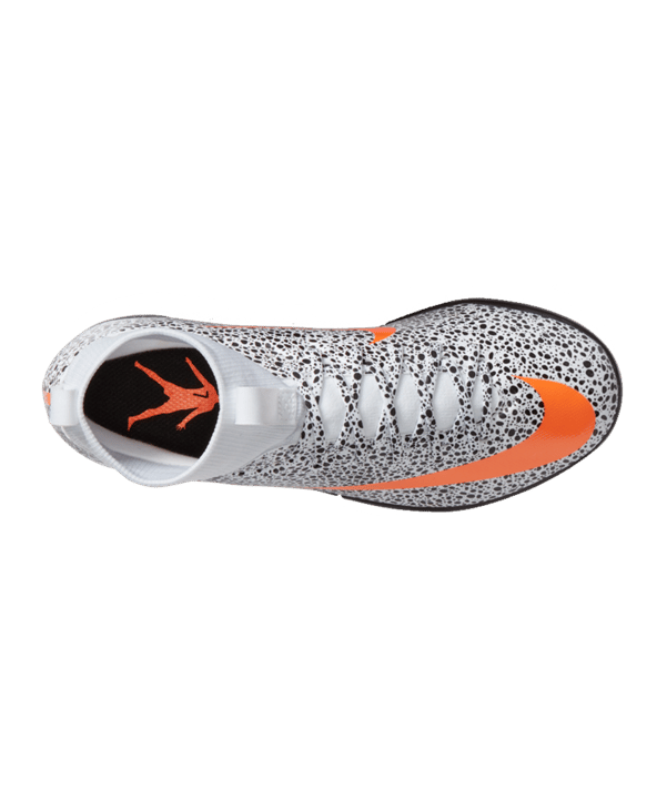 Nike Jr Mercurial Superfly VII Safari Academy CR7 IC Kids F180 - weiss