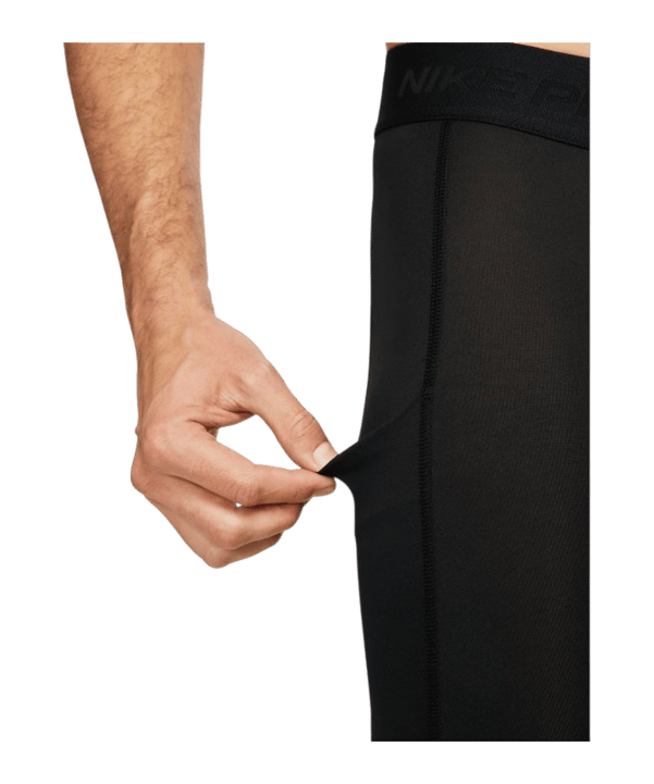 Nike Pro Training Tight Schwarz Weiss F010 - schwarz