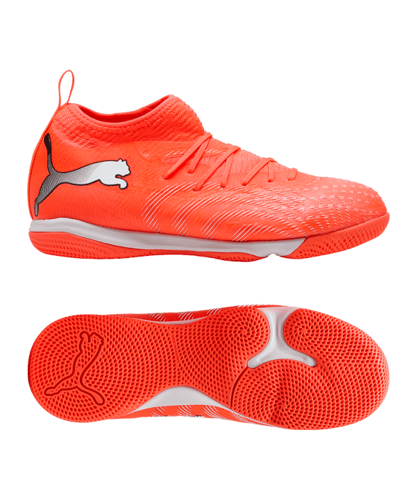 PUMA FUTURE 9 Match IN Unleash Kids Rot F01 - rot