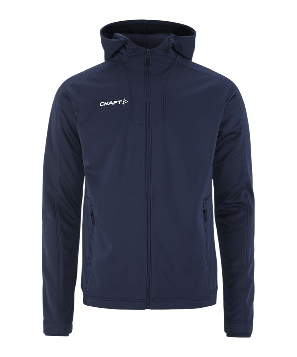 Craft Evolve 2.0 Brushed Kapuzenjacke Blau - blau
