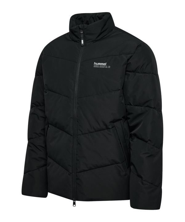 Hummel Short Puffer Jacke Schwarz F2001 - schwarz