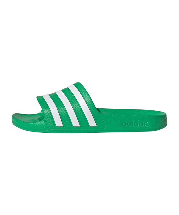 adidas Adilette Aqua Badelatsche Grün - gruen