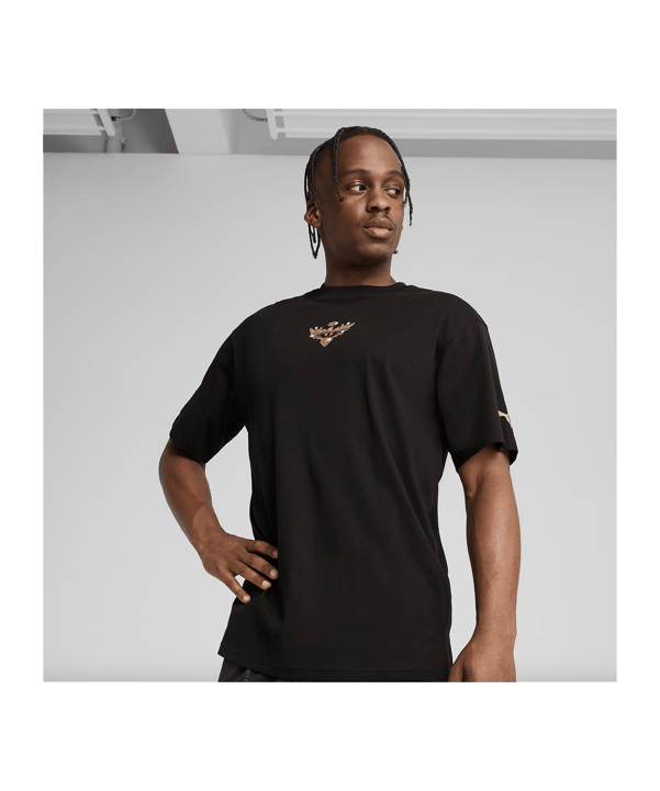 PUMA Melo Alwayz On 1 T-Shirt Schwarz F01 - schwarz
