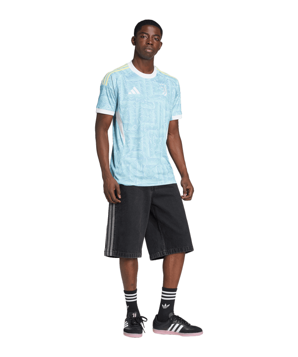 adidas Juventus Turin Trikot Away 2025/2026 Blau - blau