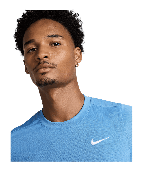 Nike Court Victory Tennis Trainingshirt Blau F489 - blau
