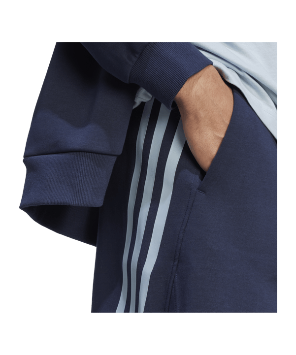 adidas Future Icons 3-Stripes Short Blau - blau