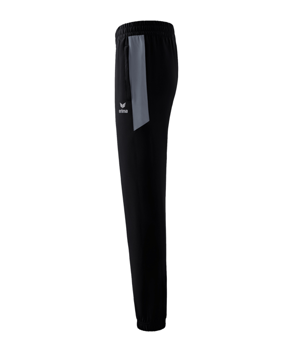 Erima Team Präsentationshose Schwarz Grau - schwarz