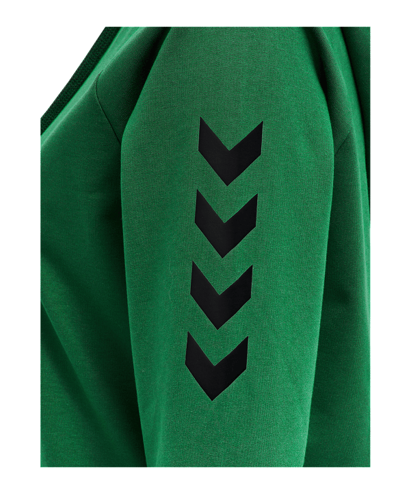 Hummel HMLGO Cotton Hoody Damen Grün F6235 - gruen