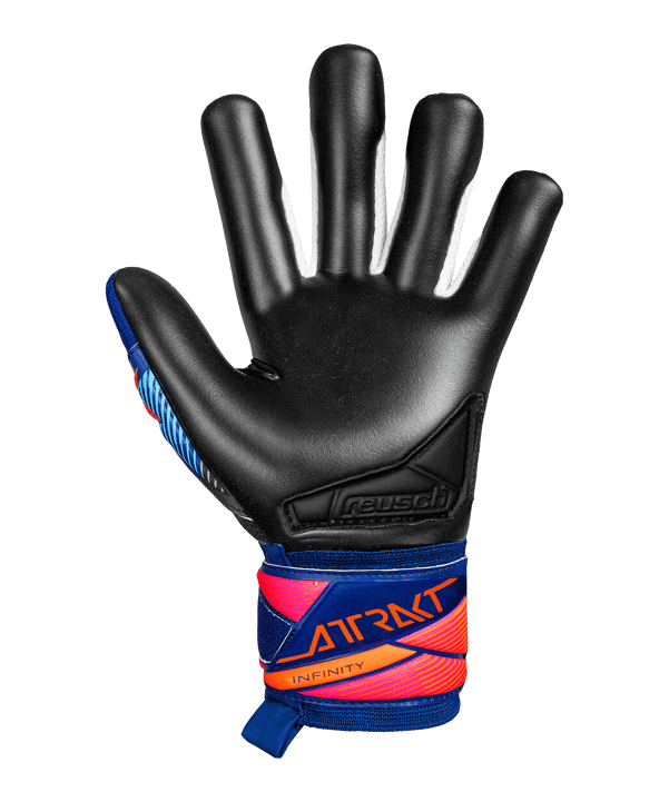 Reusch Attrakt Infinity Evolution NC Torwarthandschuhe Kids Blau - blau