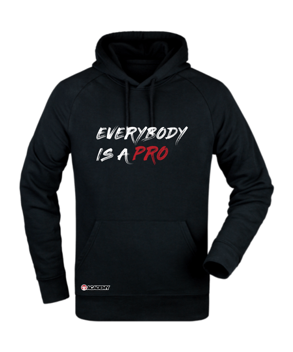 11ts Academy Hoody Pro Schwarz - schwarz