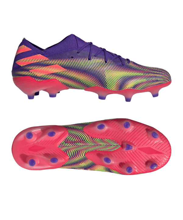 adidas NEMEZIZ Precision to Blur 19.1 FG Lila Pink - lila