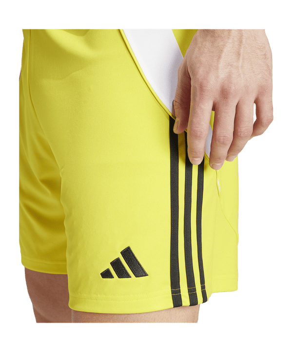 adidas Tiro 24 Short Gelb Weiss - gelb