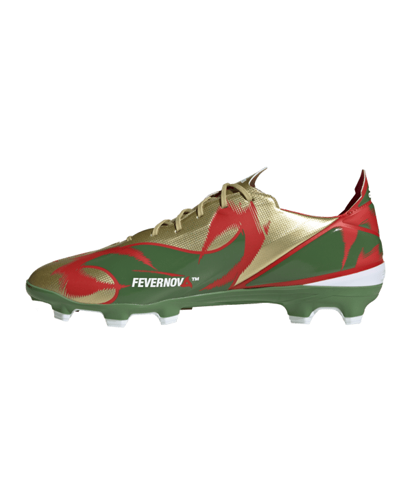 adidas Gamemode Iconic Footballs FG Grün Gold - gruen