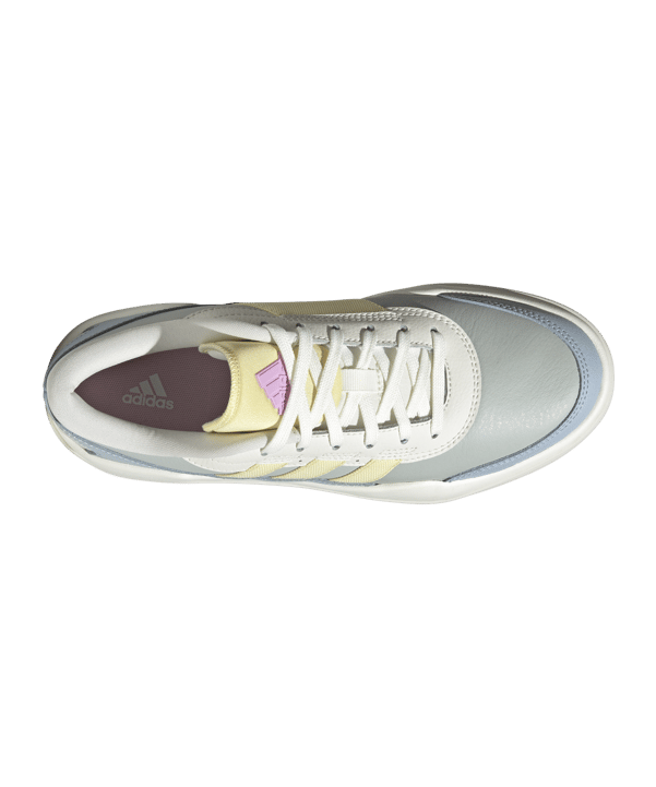 adidas Osade Damen Weiss Gelb Blau - weiss