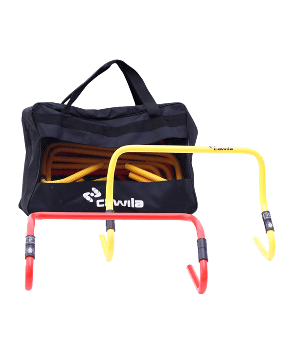 Cawila Flex-Hürden & Tasche 10er Set Gelb - gelb