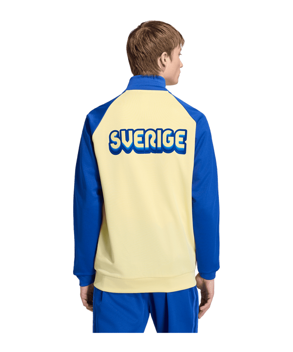 adidas SvFF Schweden Originals Jacke Gelb - gelb