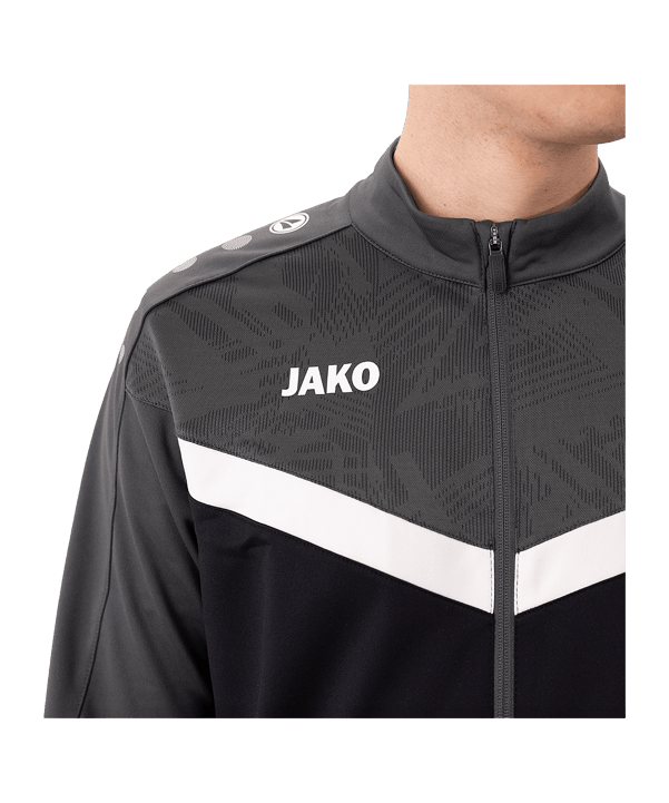 JAKO Trainingsanzug Schwarz F801 - schwarz