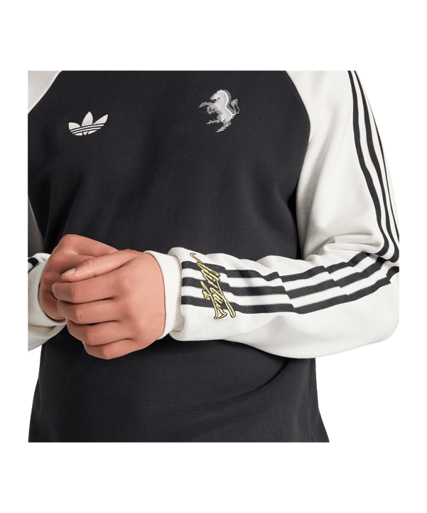 adidas Juventus Turin Originals Sweatshirt Schwarz - schwarz