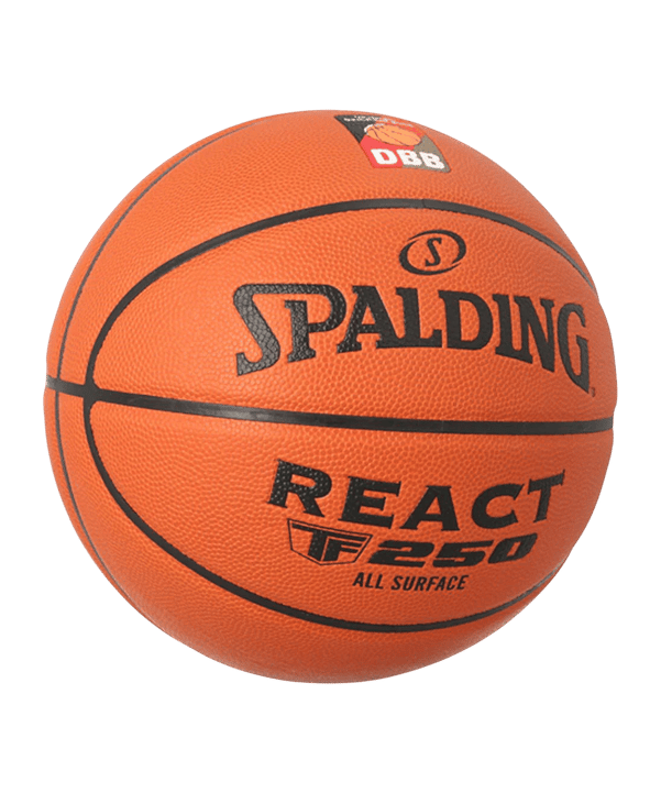 Spalding Basketball DBB React Tf-250 Spielball Orange - orange