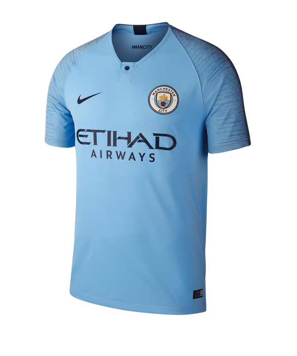 Nike Manchester City Trikot Home 2018/2019 F488 - blau
