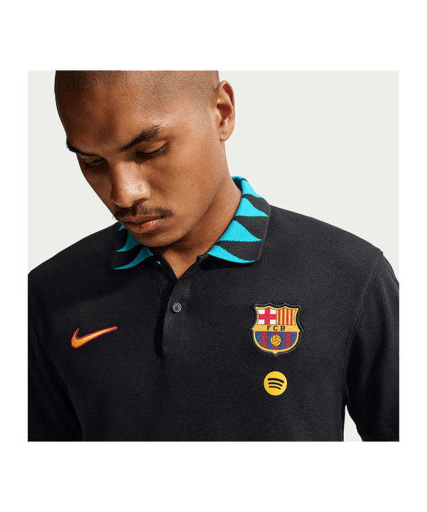 Nike FC Barcelone Slim 2.0 Polo Noir C011 - noir