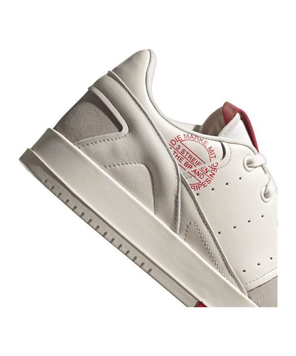 adidas Originals Supercourt 2 Weiss Rot - weiss