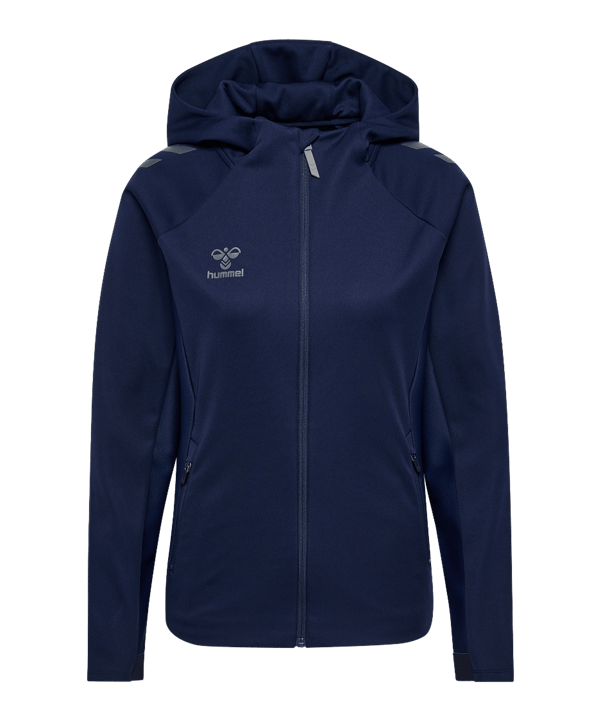 Hummel Cima 2.0 Kapuzenjacke Damen Blau F7026 - blau