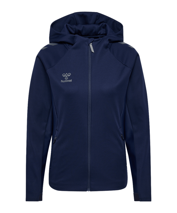 hummel Giacca con cappuccio Donna Blu C7026 - blu