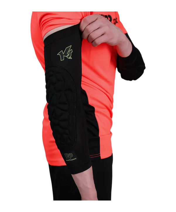 KEEPERsport PowerPadded Ellenbogenbandage Kids Schwarz - schwarz