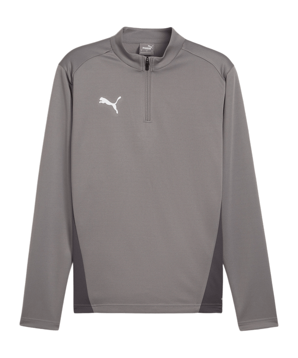 PUMA teamGOAL Training 1/4 Zip Sweatshirt Grau F13 - grau
