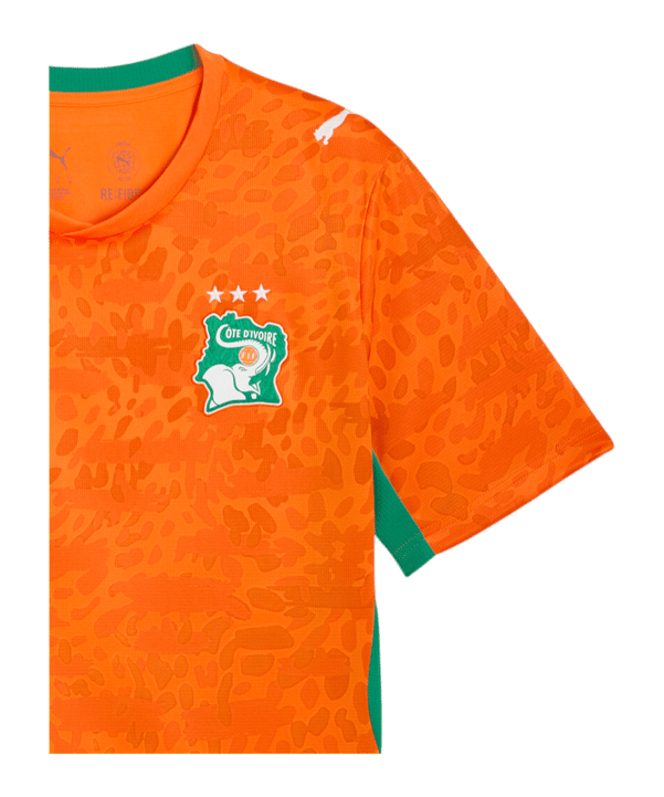 PUMA FIF Elfenbeinküste Trikot Home WM 2026 Orange F01 - orange