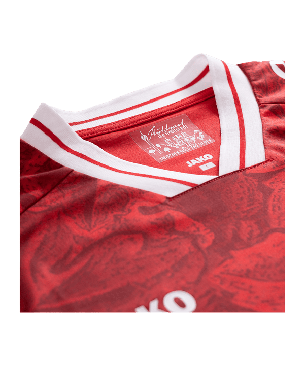 JAKO VfB Stuttgart Maglietta Away 2025/2026 Rosso C110 - rosso