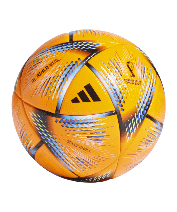 adidas Al Rihla Pro Winter Spielball WM22 Orange - orange